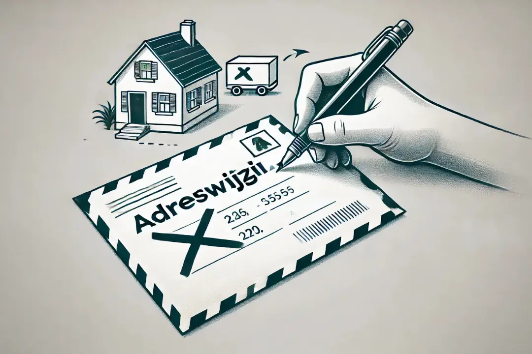 adreswijziging doorgeven